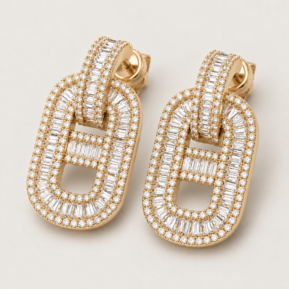 Boucles d'oreilles dormeuses & pendantes