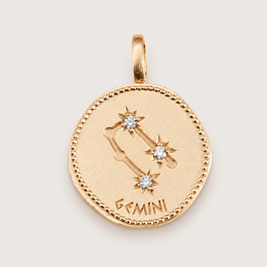 Médaille du Zodiaque en Plaqué or