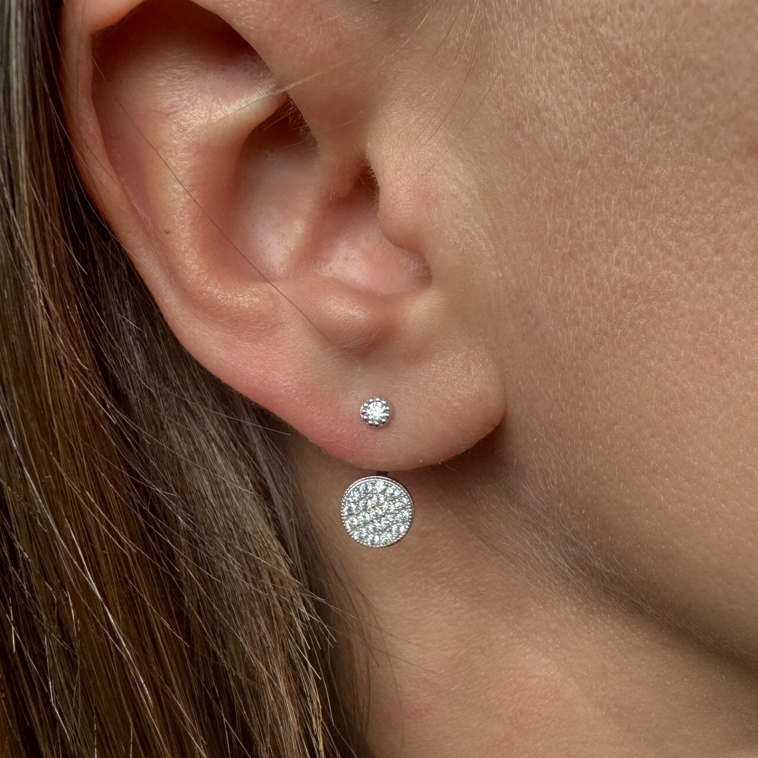 Boucles d’oreilles « Giu » argent 925