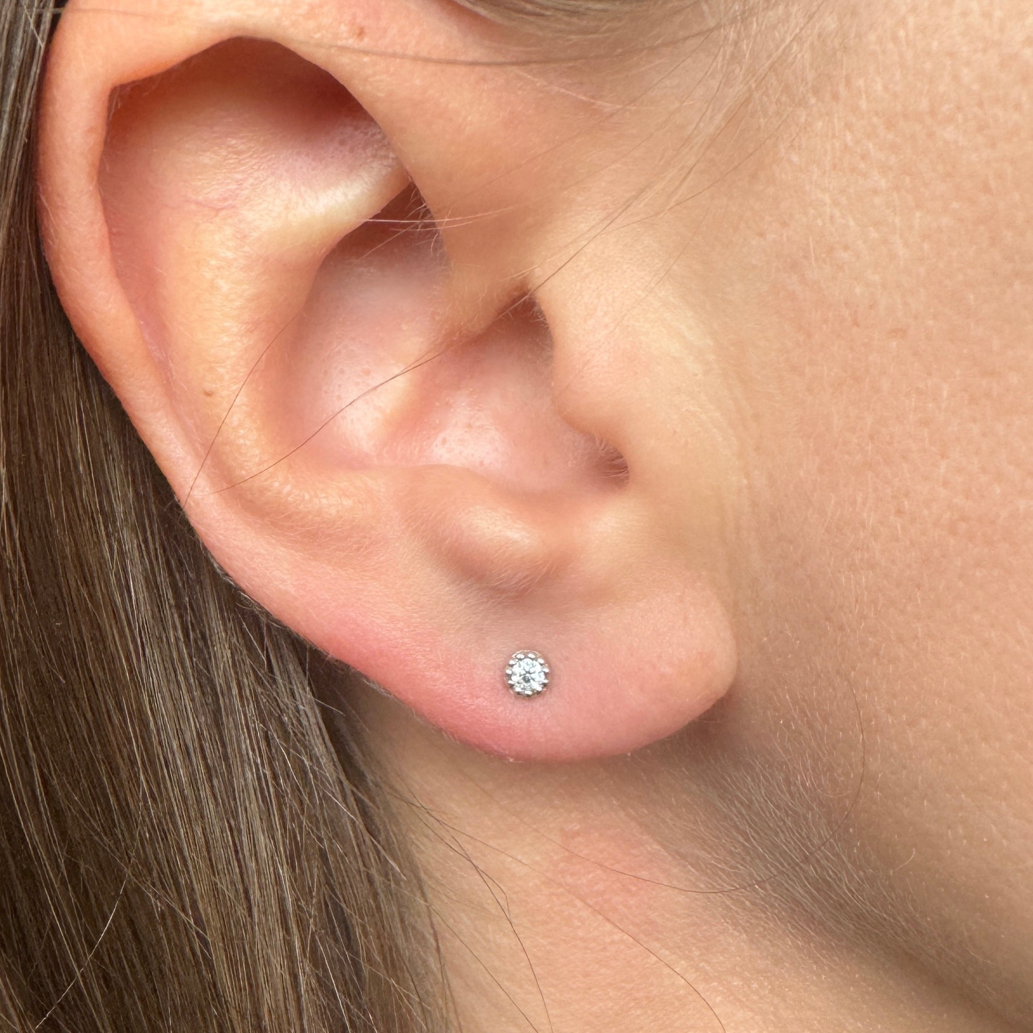 Boucles d’oreilles « Giu » argent 925