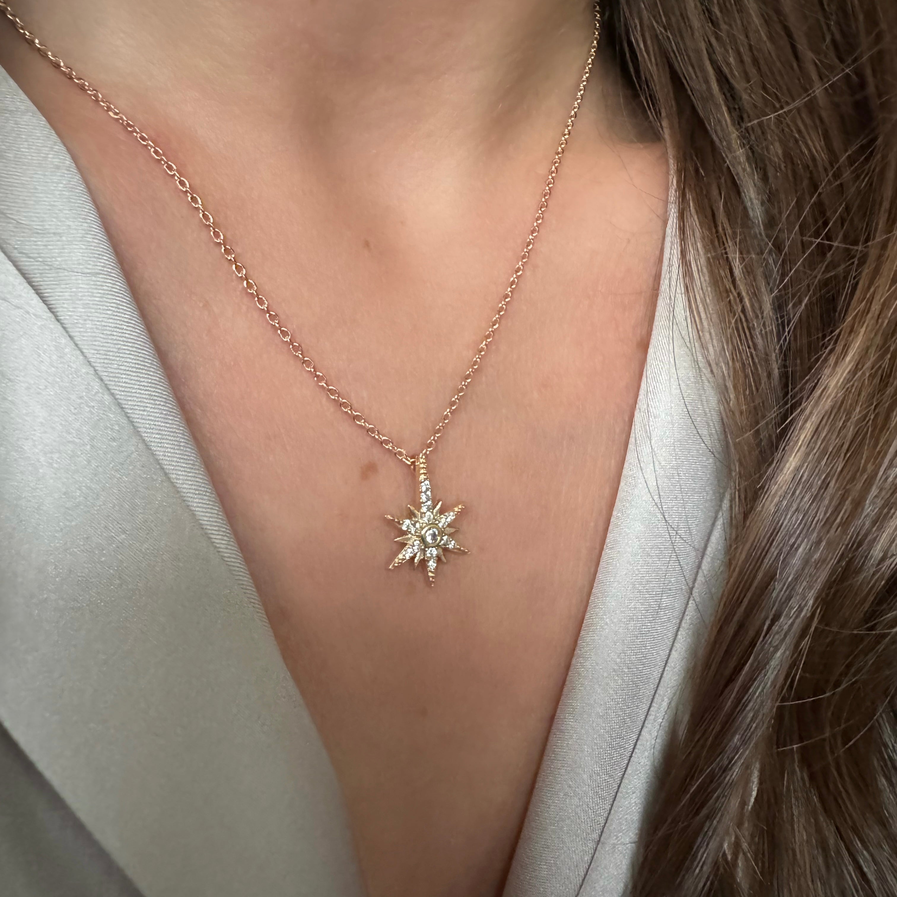 Collier « Astre » plaqué or