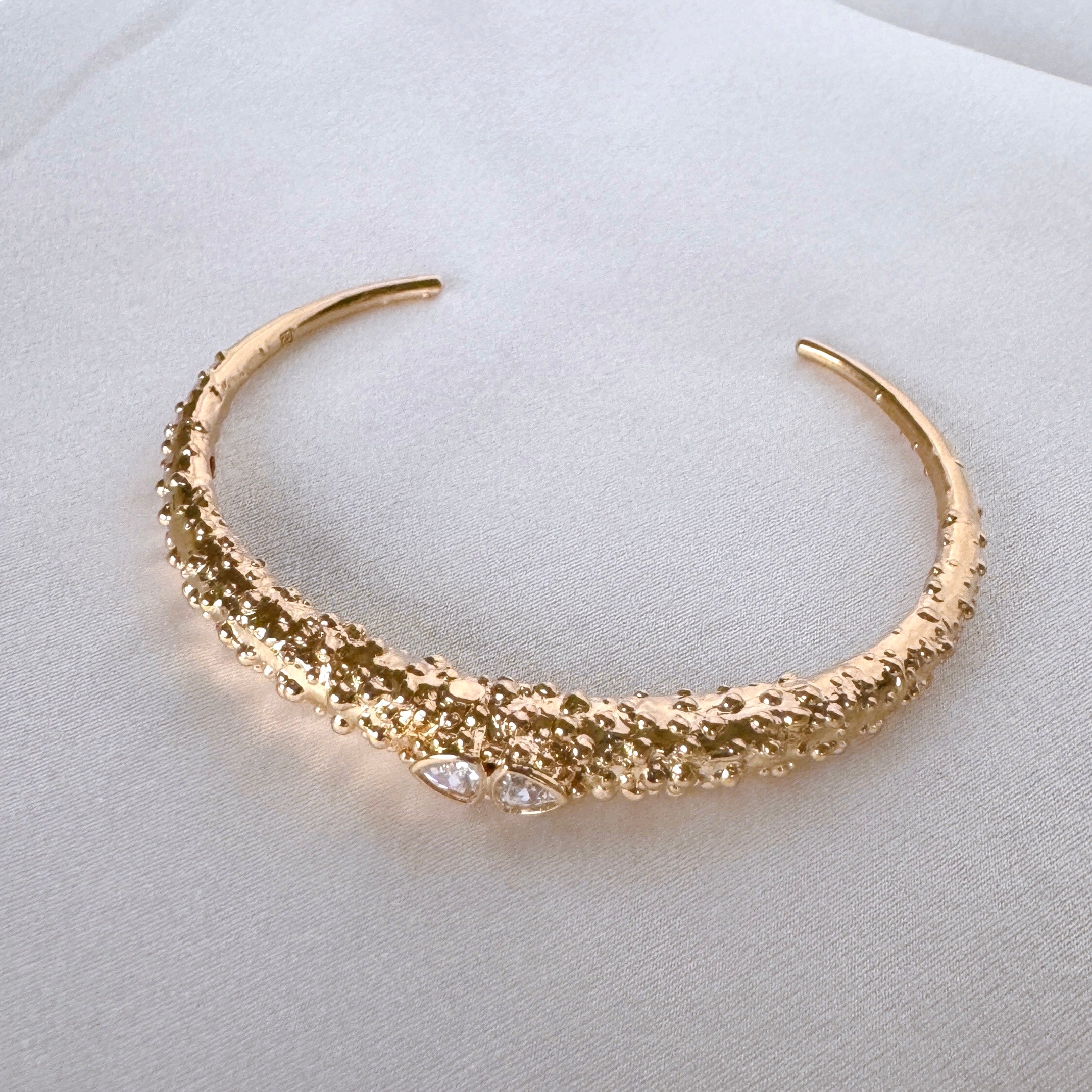 Gold-plated “Kimi bangle” bracelet