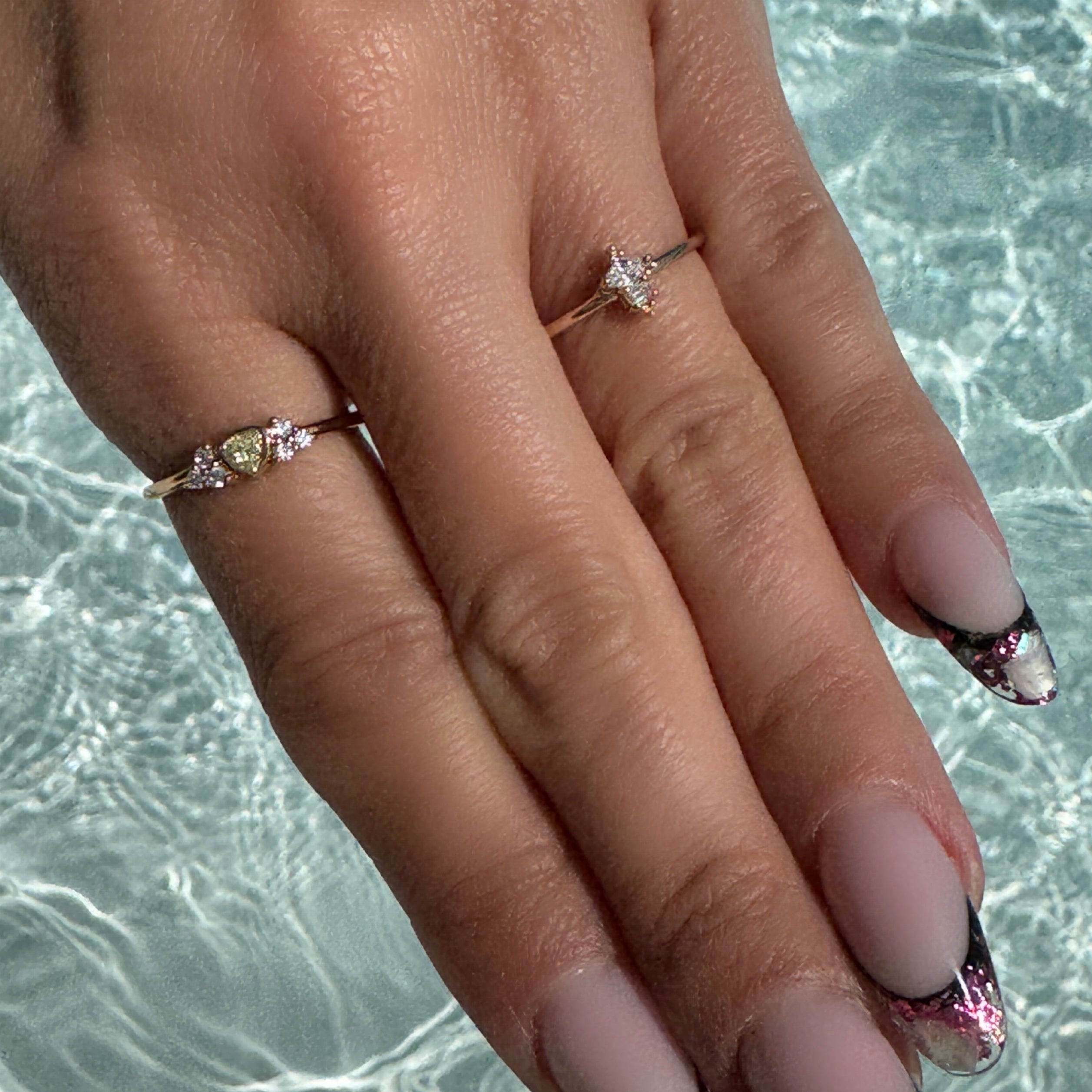 Gold-plated “Elizabeth” ring