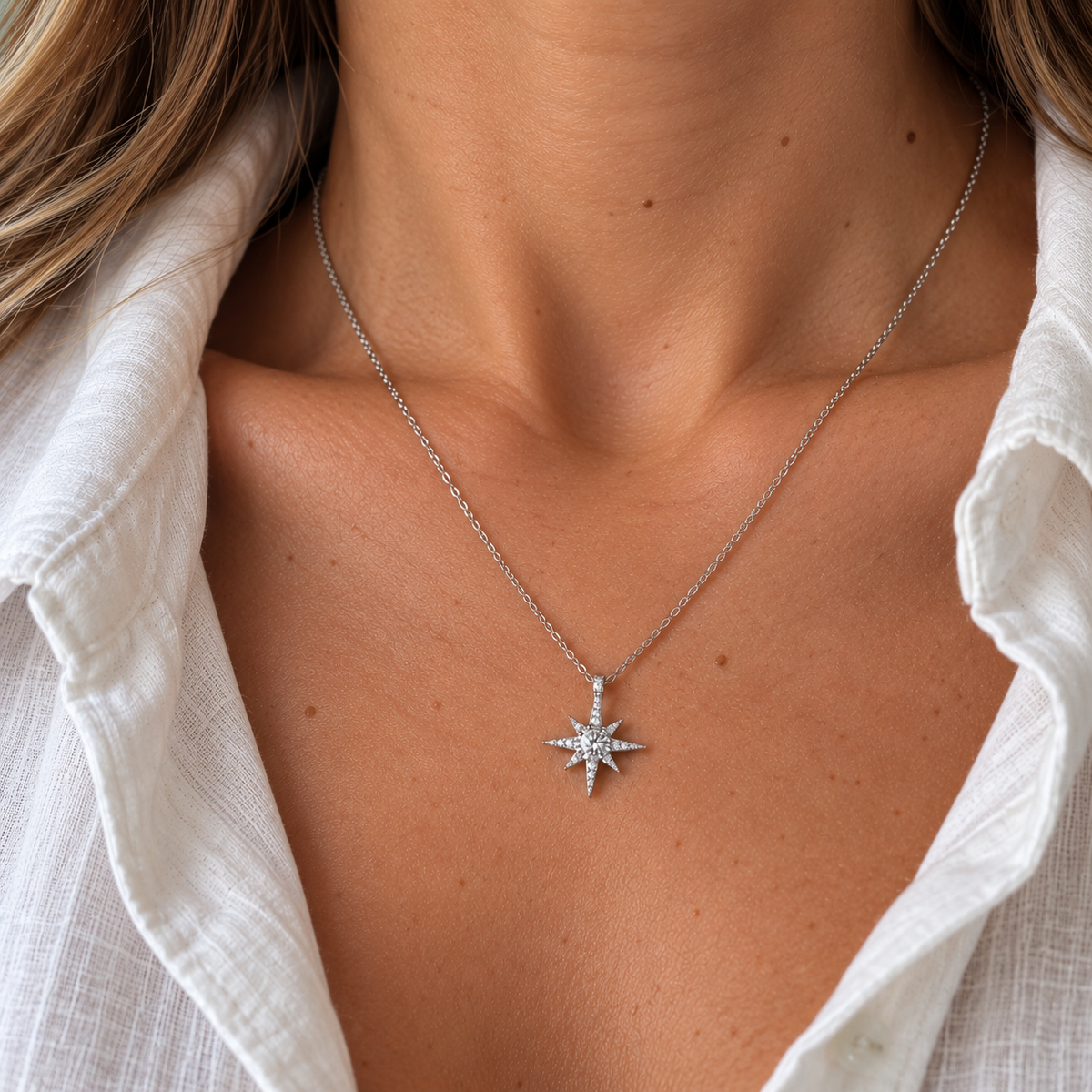 Collier « Astre » argent 925