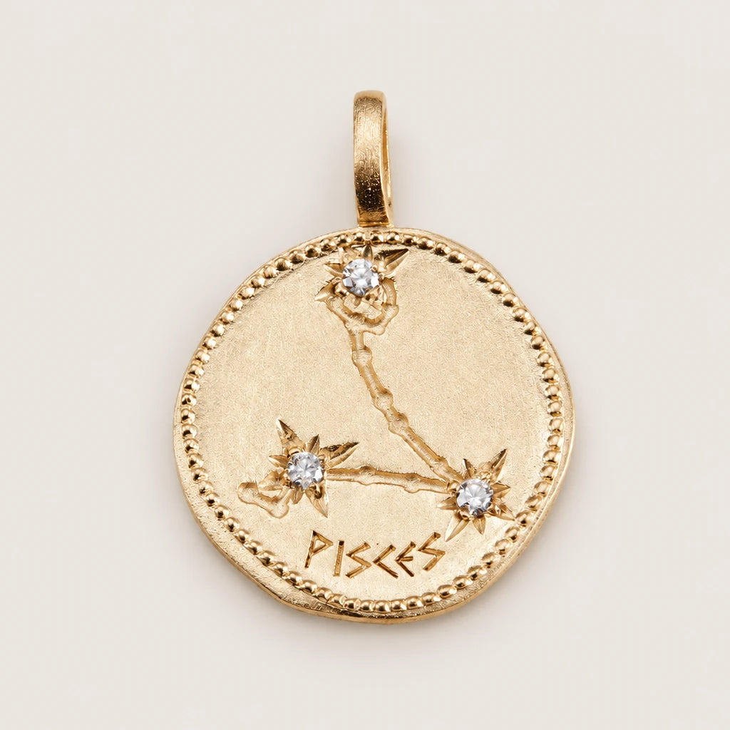 Médaille du Zodiaque en Plaqué or