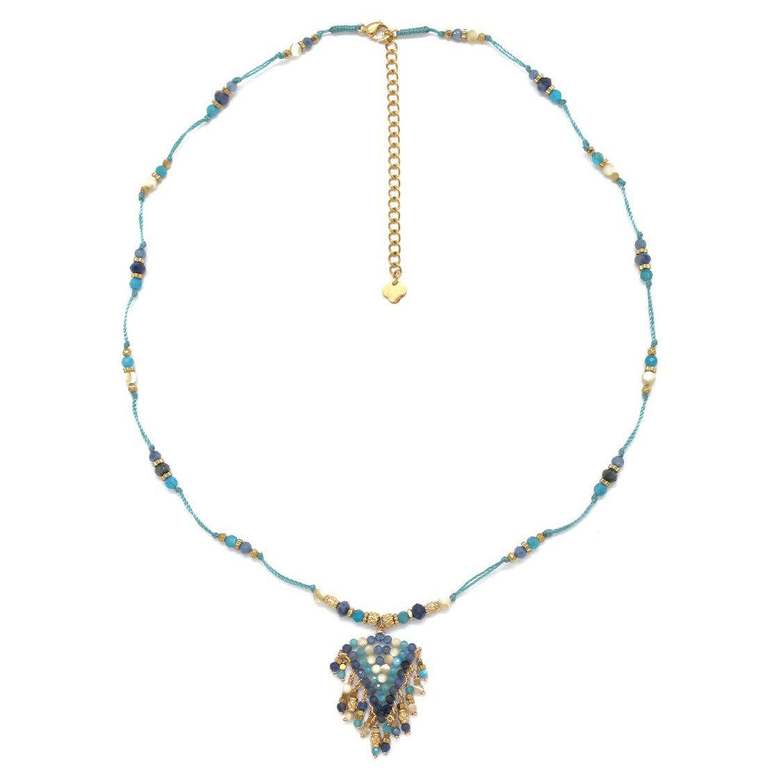 Collier « Franges Apatite »