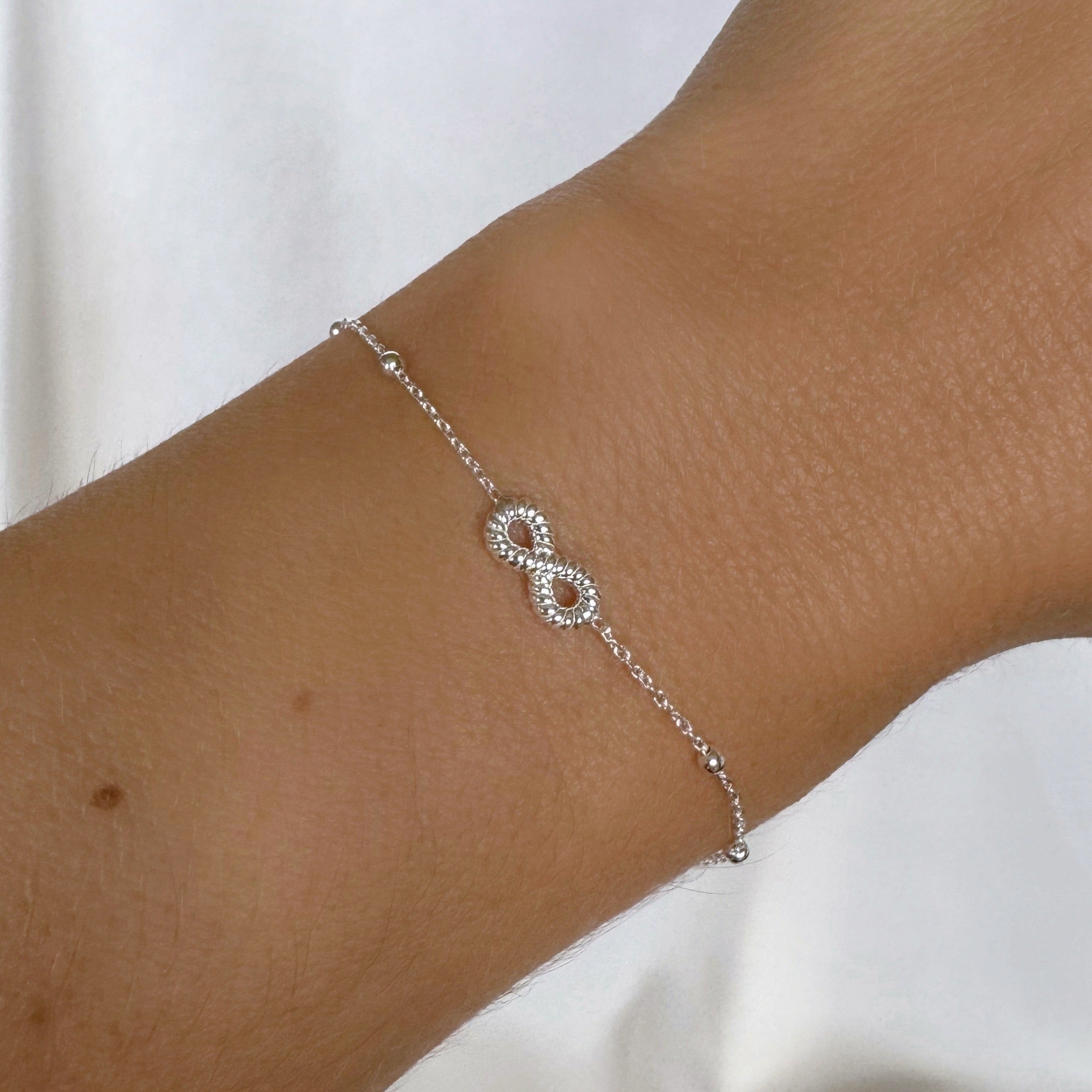 Bracelet « Infini » argent 925