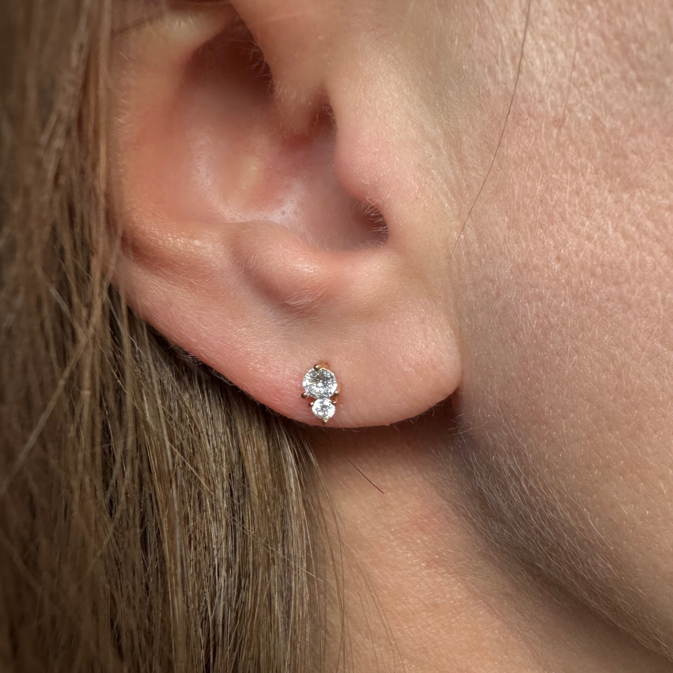 Gold-plated “Clelia” earrings