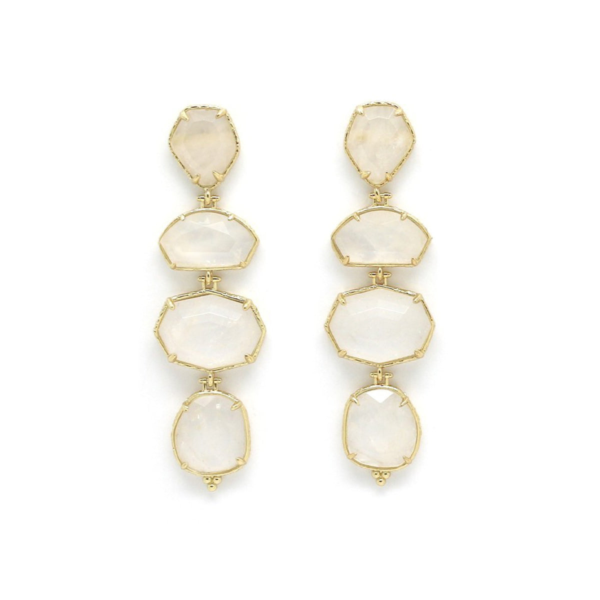Boucles d'oreilles "Cristal de Roche"