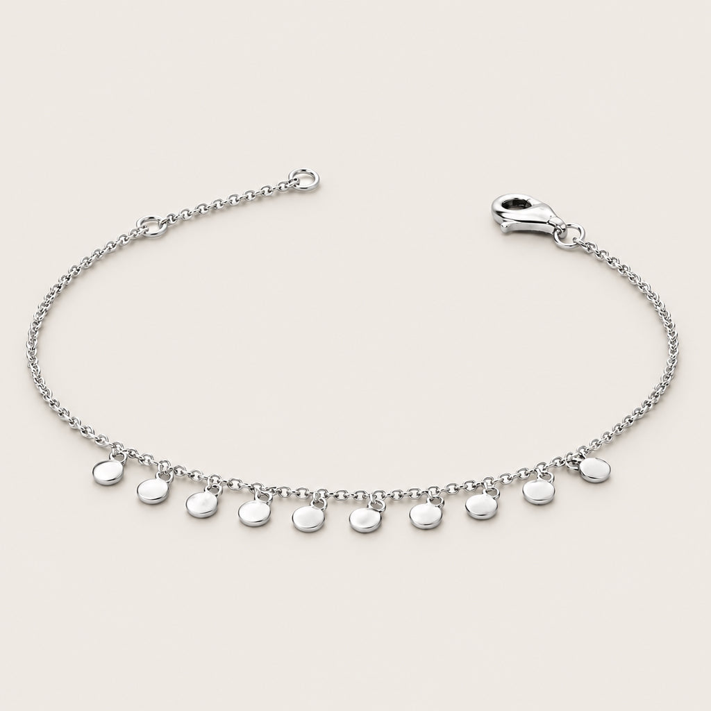 Bracelet "Pampilles" argent 925 rhodié