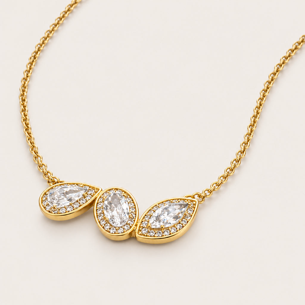 Collier « Beverly Hills » plaqué or