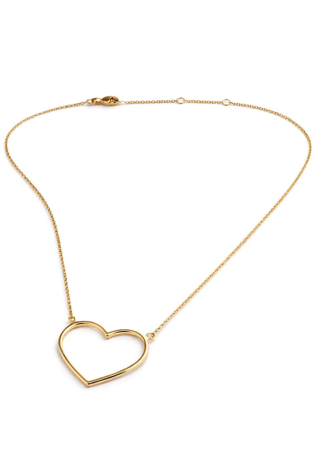 Collier « Cœur » plaqué or