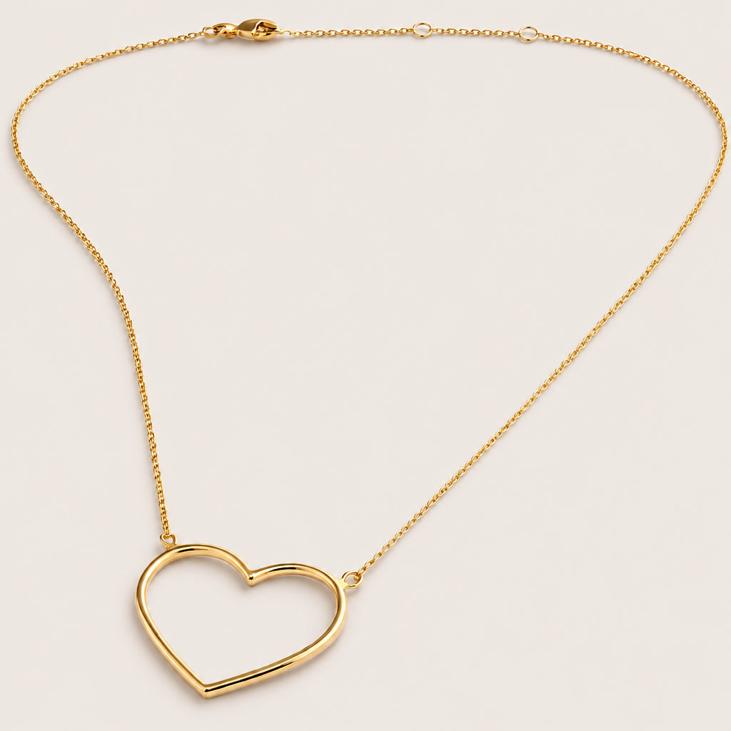 Collier « Cœur » plaqué or