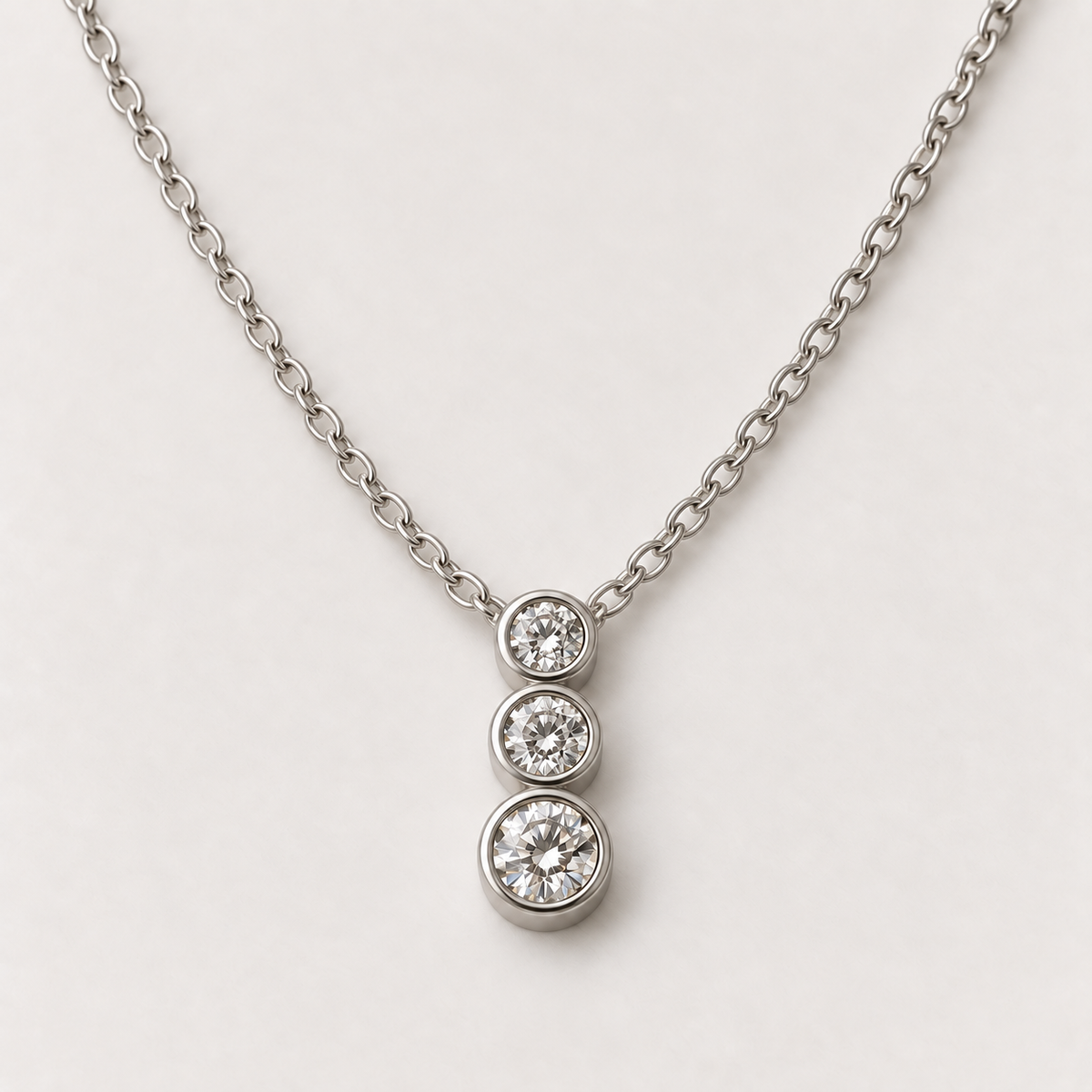 Collier « Trio » Argent 925