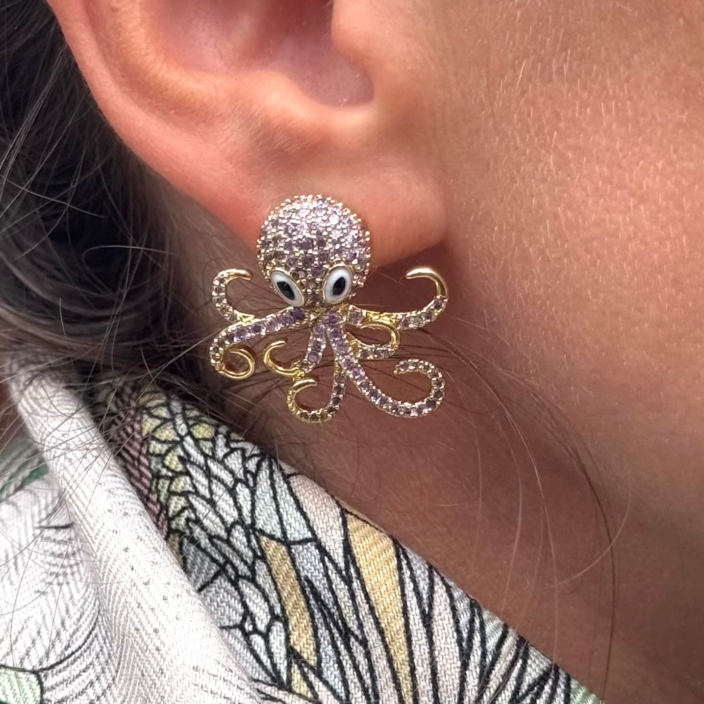Boucles d’oreilles « Octopus »