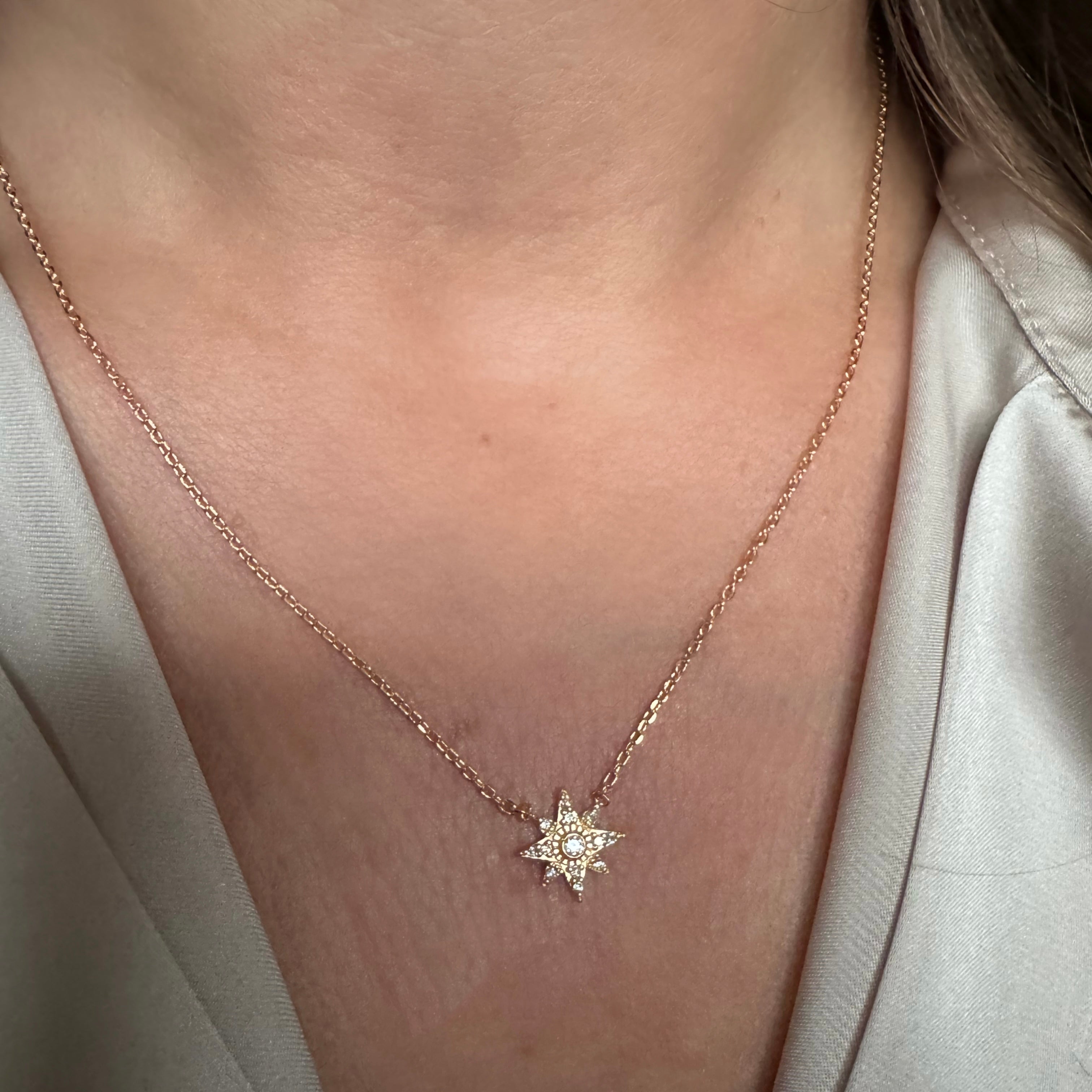 Collier « Star » plaqué or