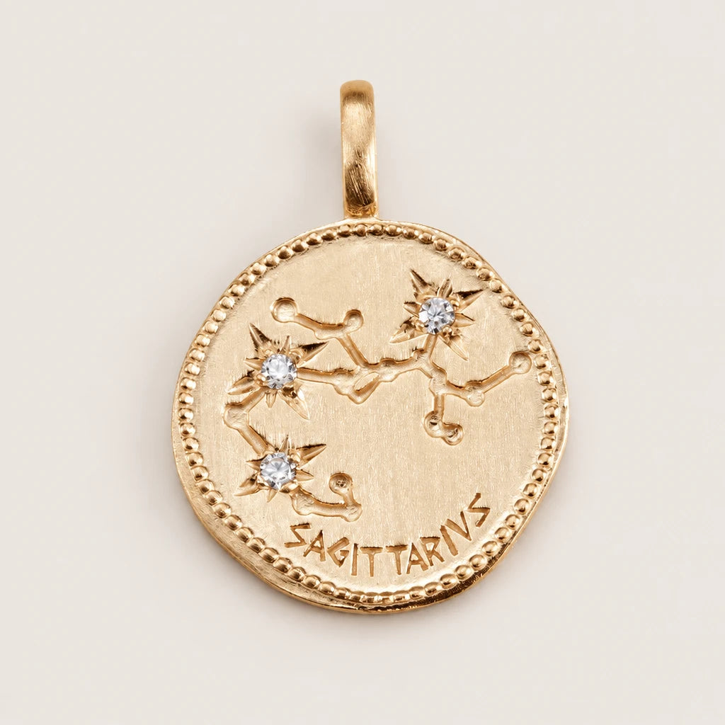 Médaille du Zodiaque en Plaqué or