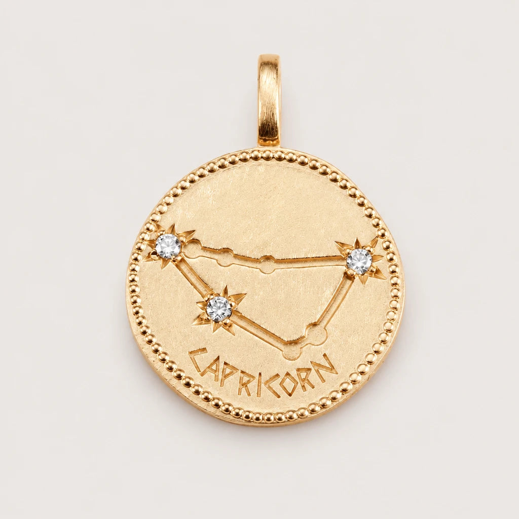 Médaille du Zodiaque en Plaqué or