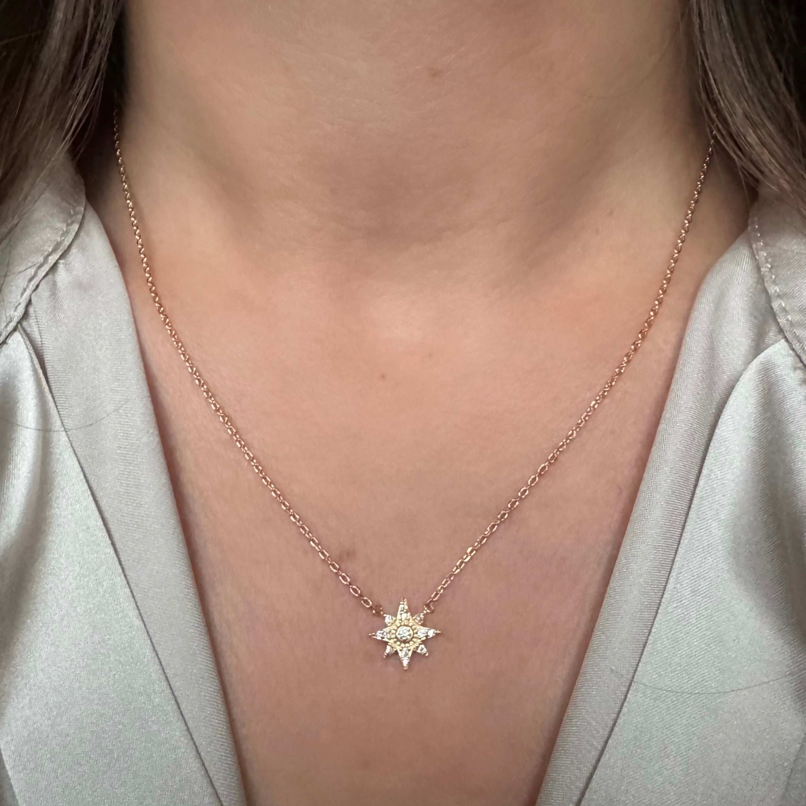 Collier « Star » plaqué or