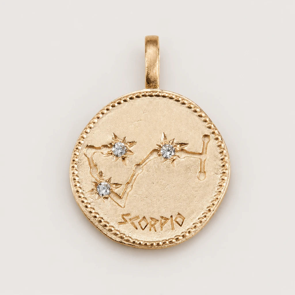 Médaille du Zodiaque en Plaqué or