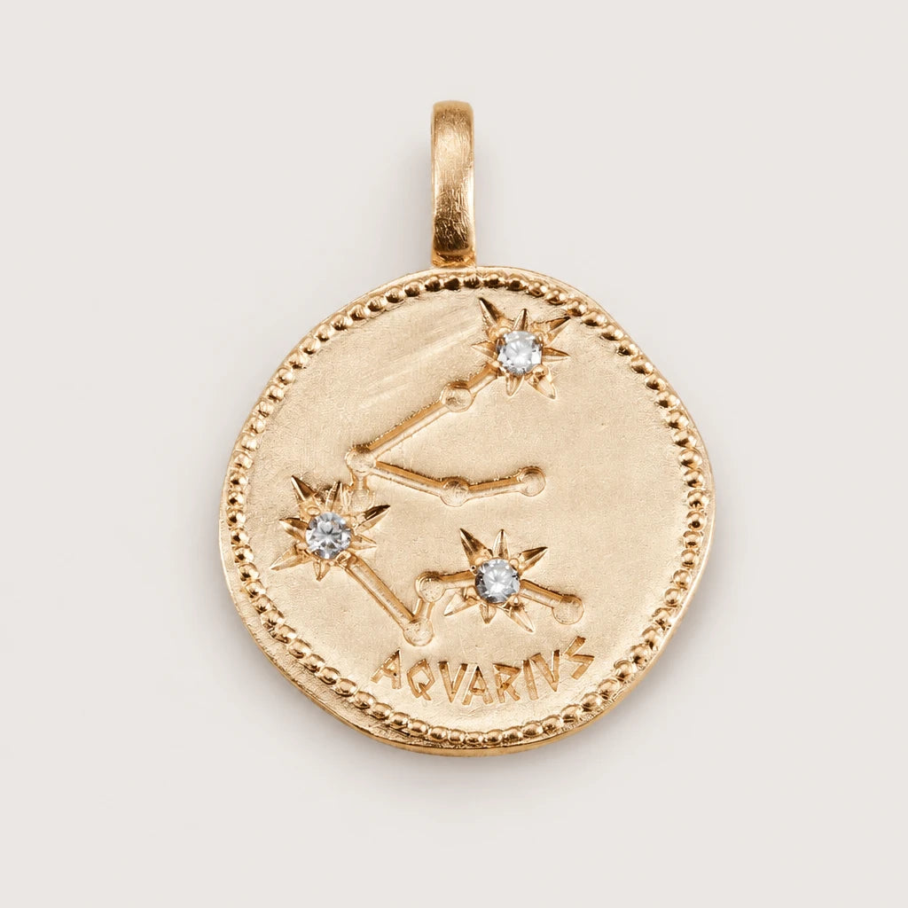 Médaille du Zodiaque en Plaqué or