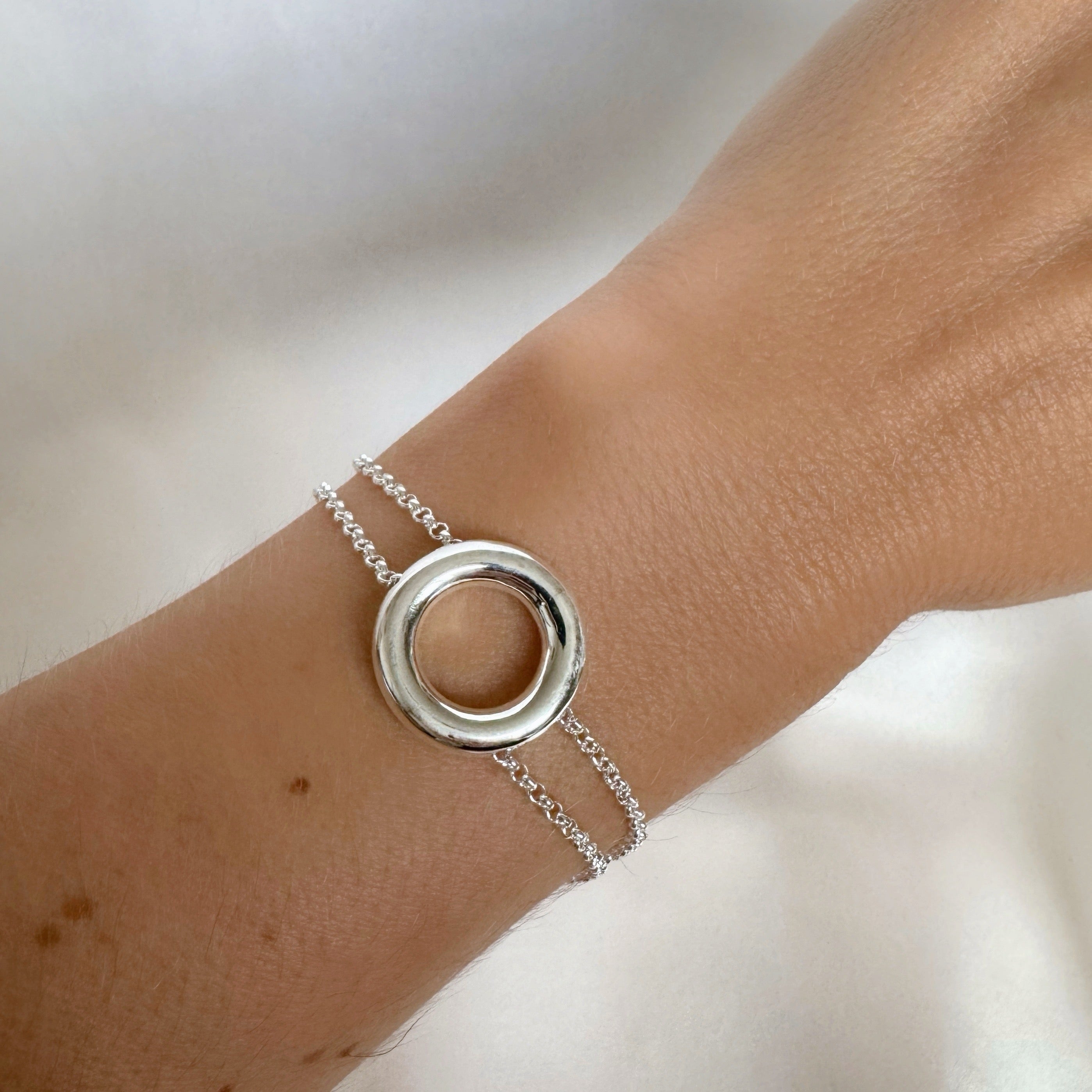 Bracelet « Bouée » argent 925