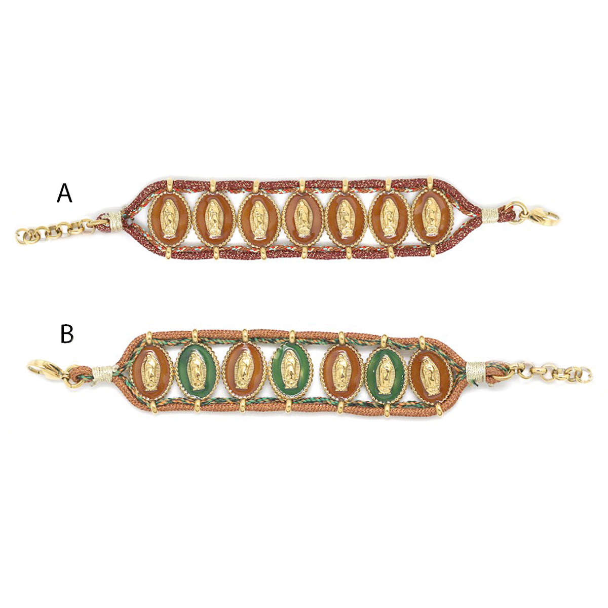 Bracelet Manchette – Vierge Iconique