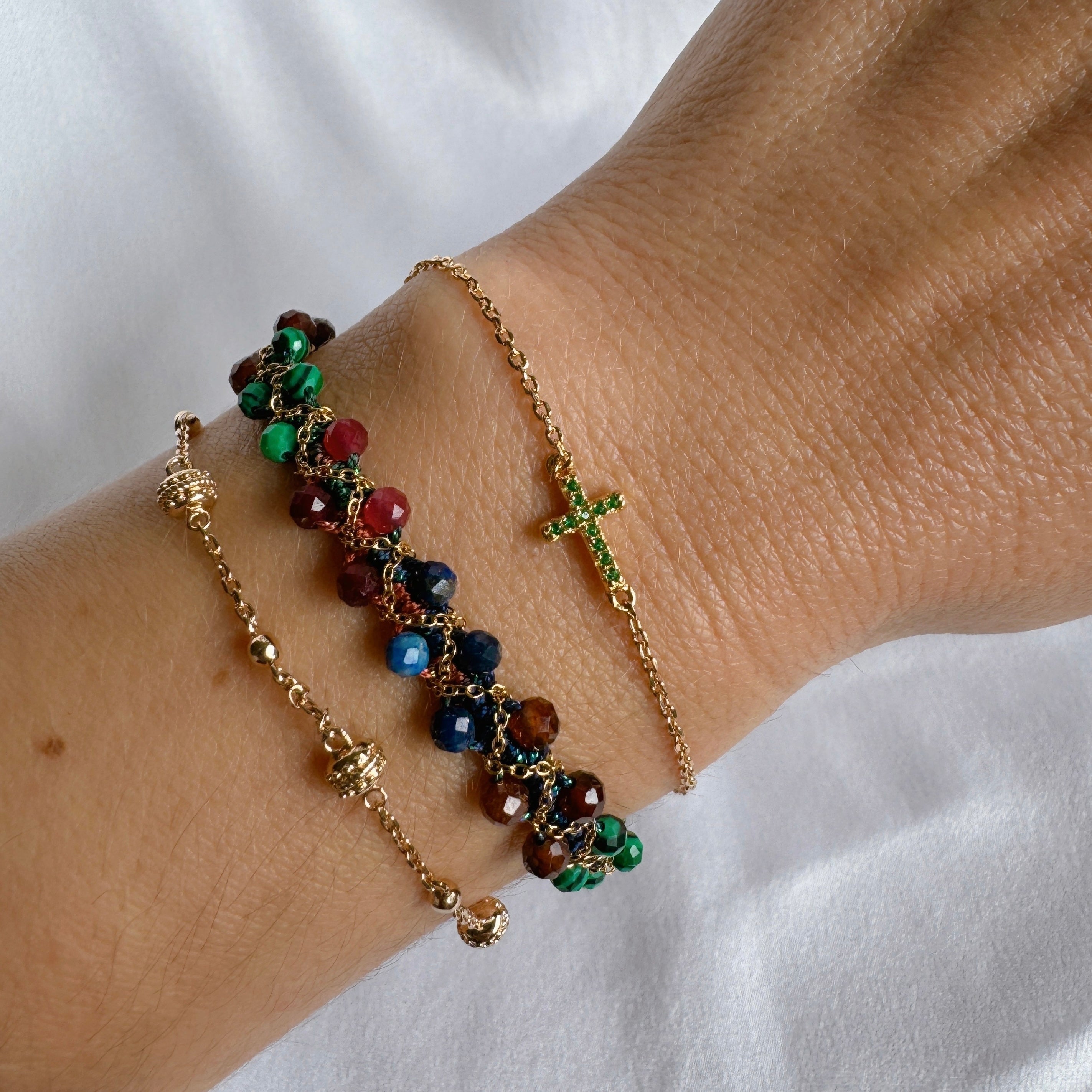 Bracelet « Pierres multicolores »