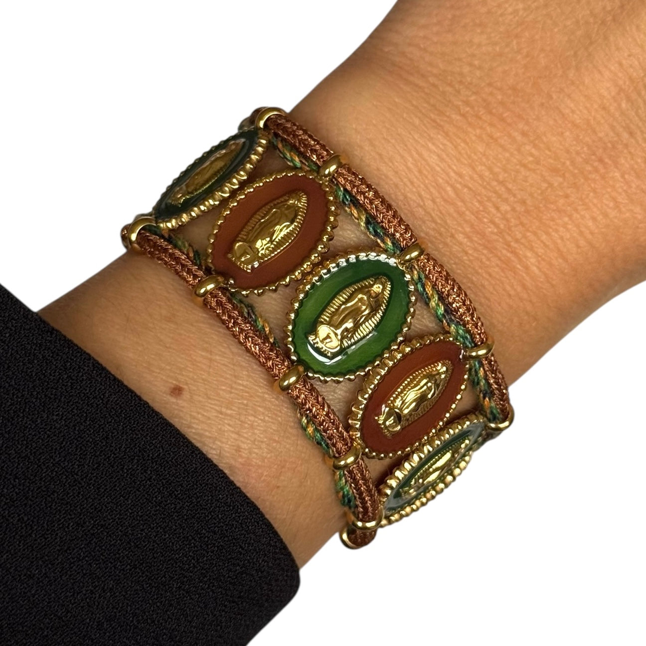 Bracelet Manchette – Vierge Iconique