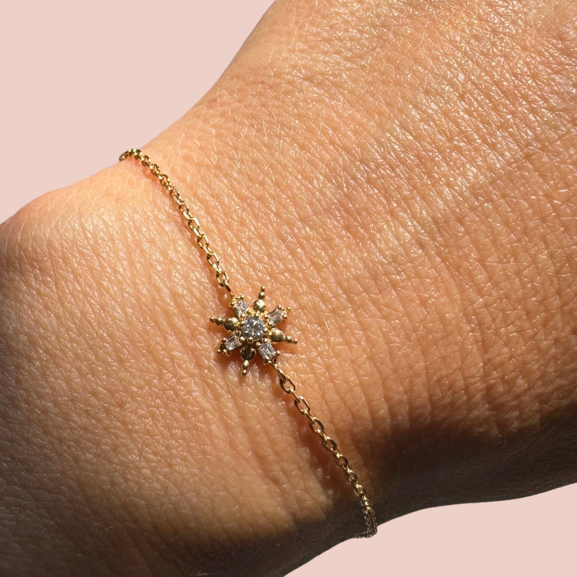 Bracelet "Star" plaqué or