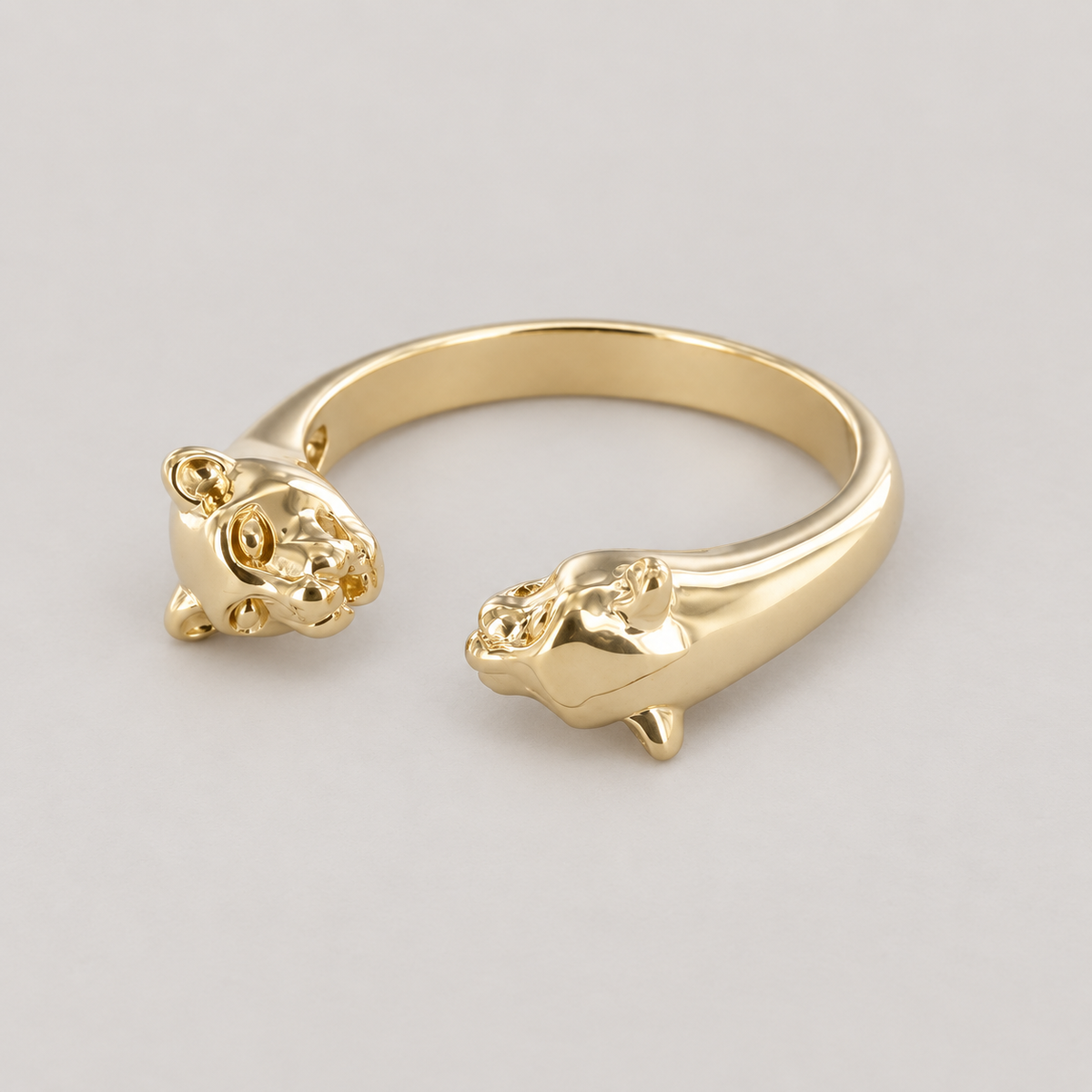 Bague « Panthère » Plaqué Or