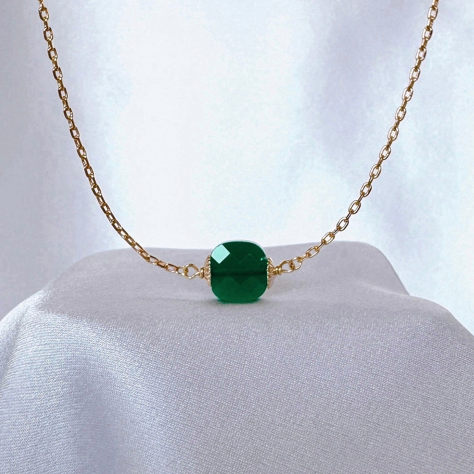 Collier "Hope" plaqué or