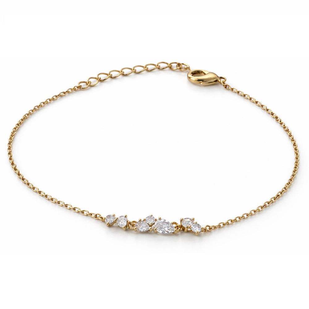 Bracelet « Scintillant » plaqué or