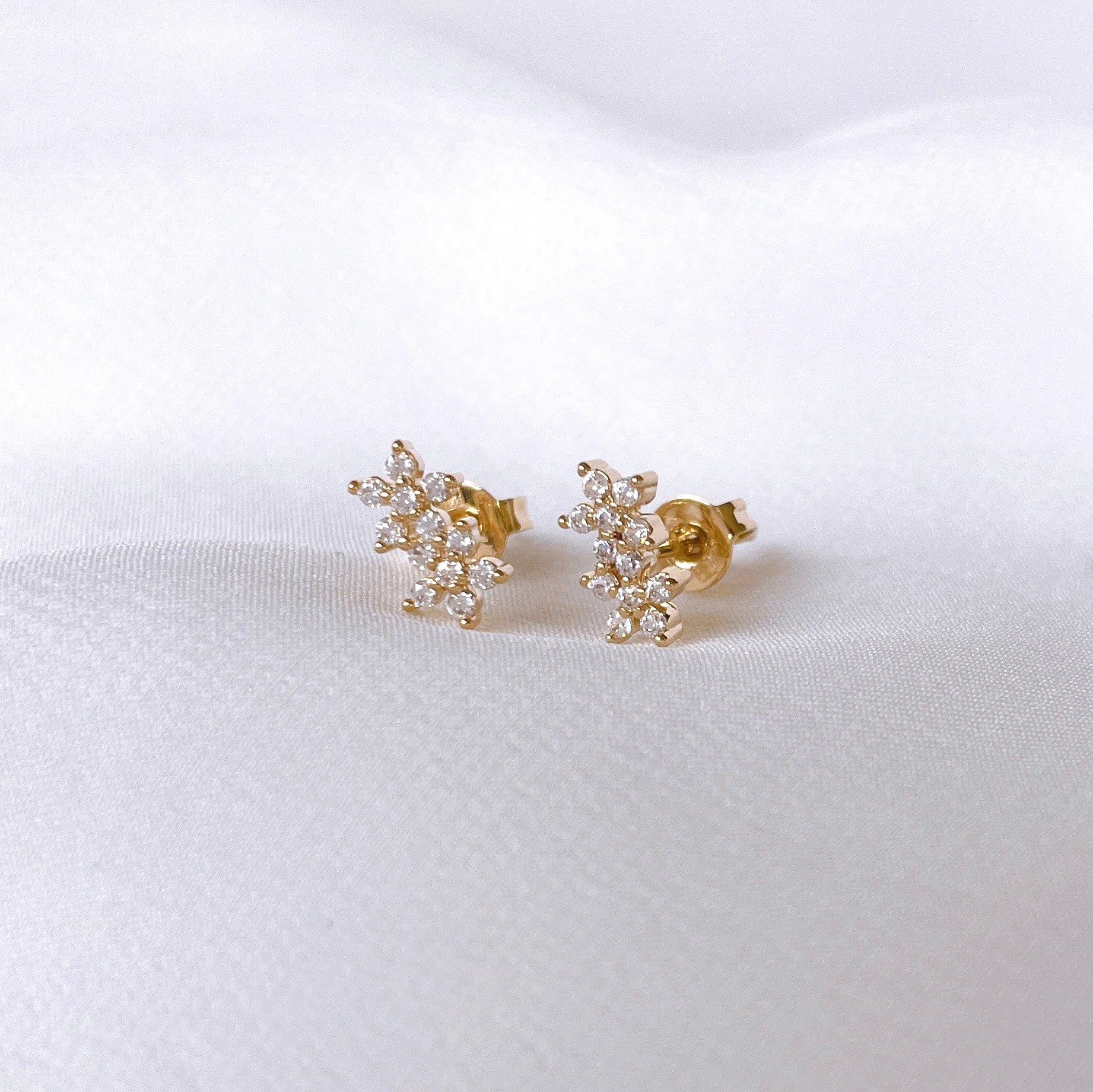 Gold-plated “Sissi” earrings